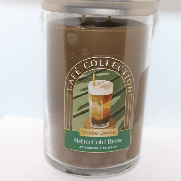Yankee Candle Cafe Collection *Nitro Cold Brew* Afternoon pick me up candle - Picture 2 of 6